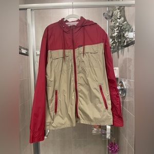 RVCA Men’s L Hooded Windbreaker